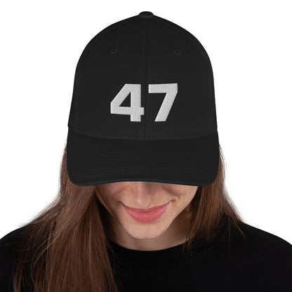 TRUMP 47 Fitted baseball Hat