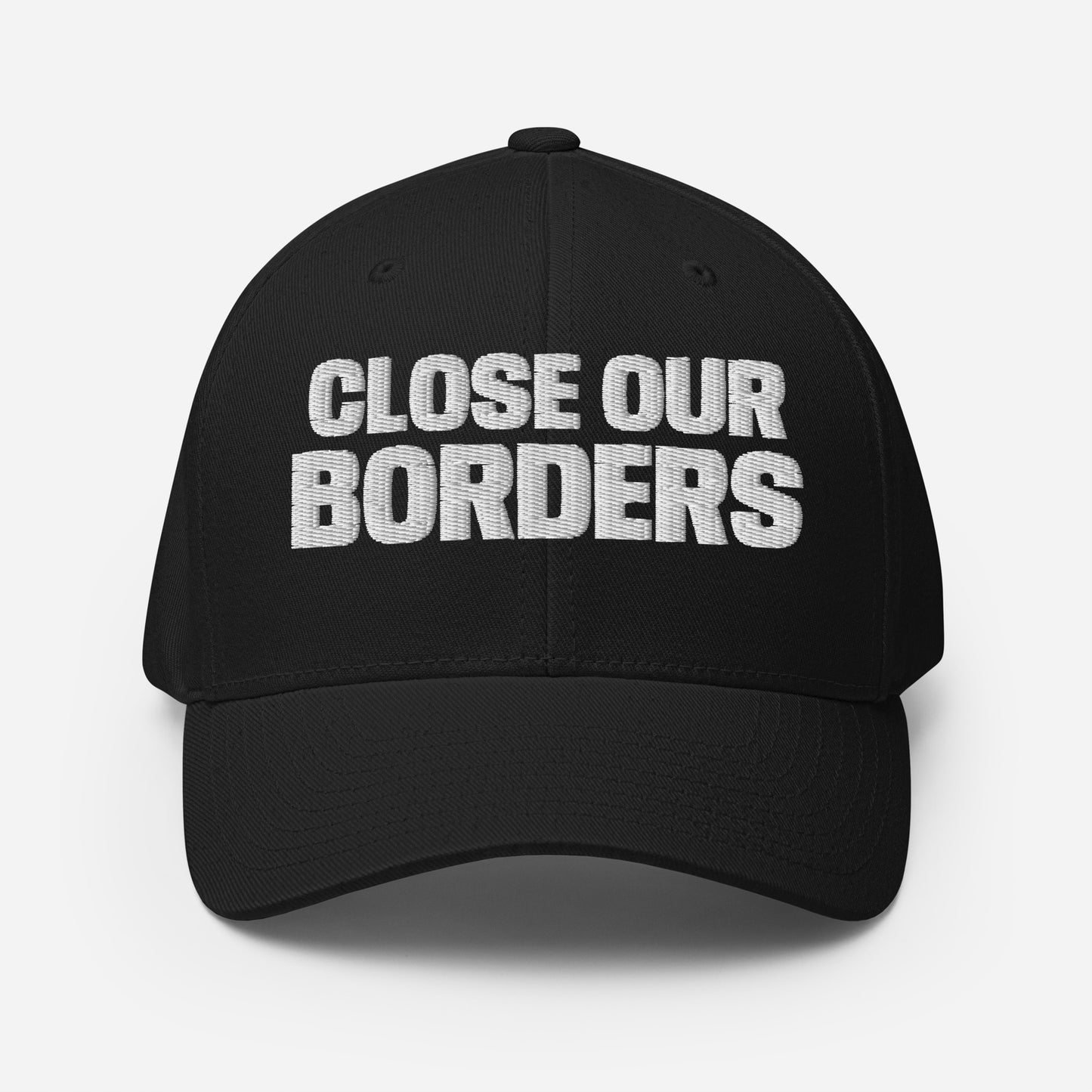 Close our Borders MAGA Embroidered Structured Twill Cap