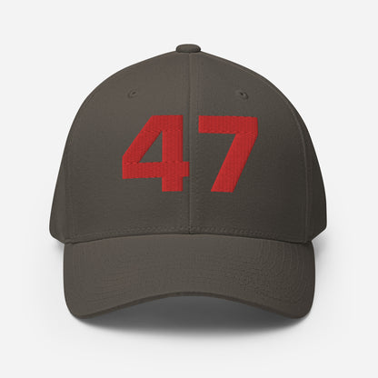 TRUMP 47 fitted baseball hat