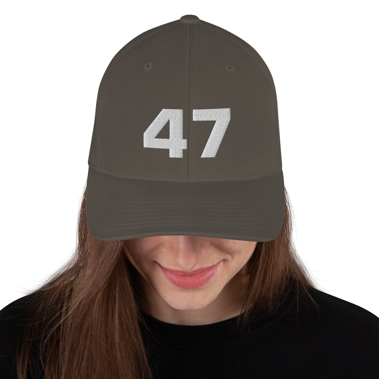 TRUMP 47 Fitted baseball Hat