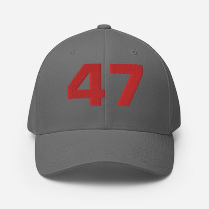 TRUMP 47 fitted baseball hat