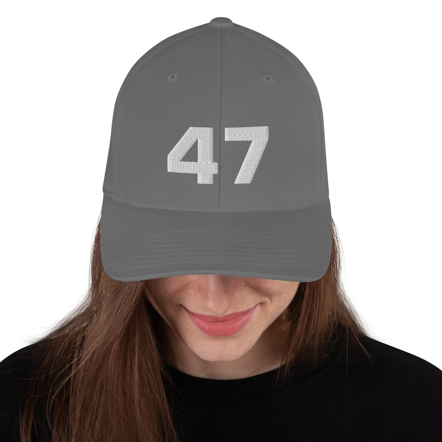 TRUMP 47 Fitted baseball Hat
