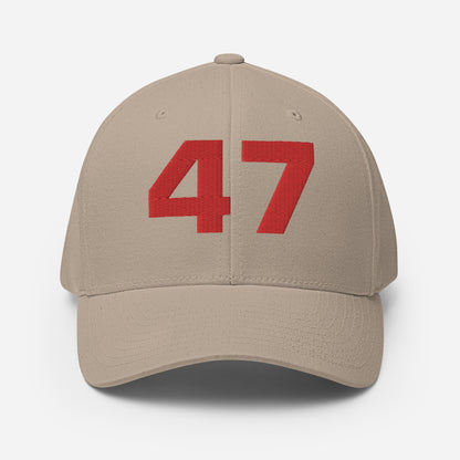 TRUMP 47 fitted baseball hat