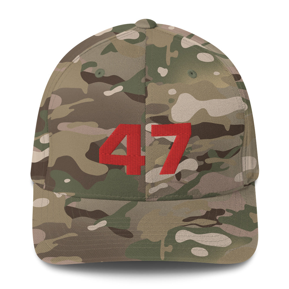 TRUMP 47 fitted baseball hat