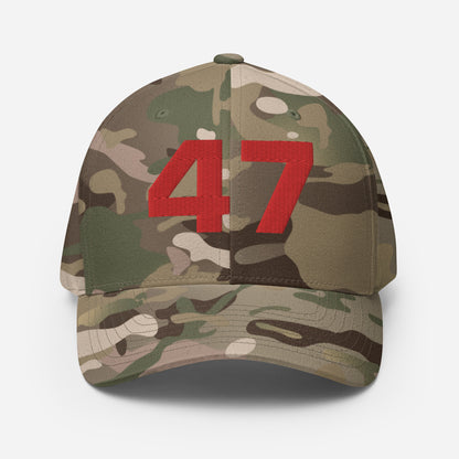 TRUMP 47 fitted baseball hat