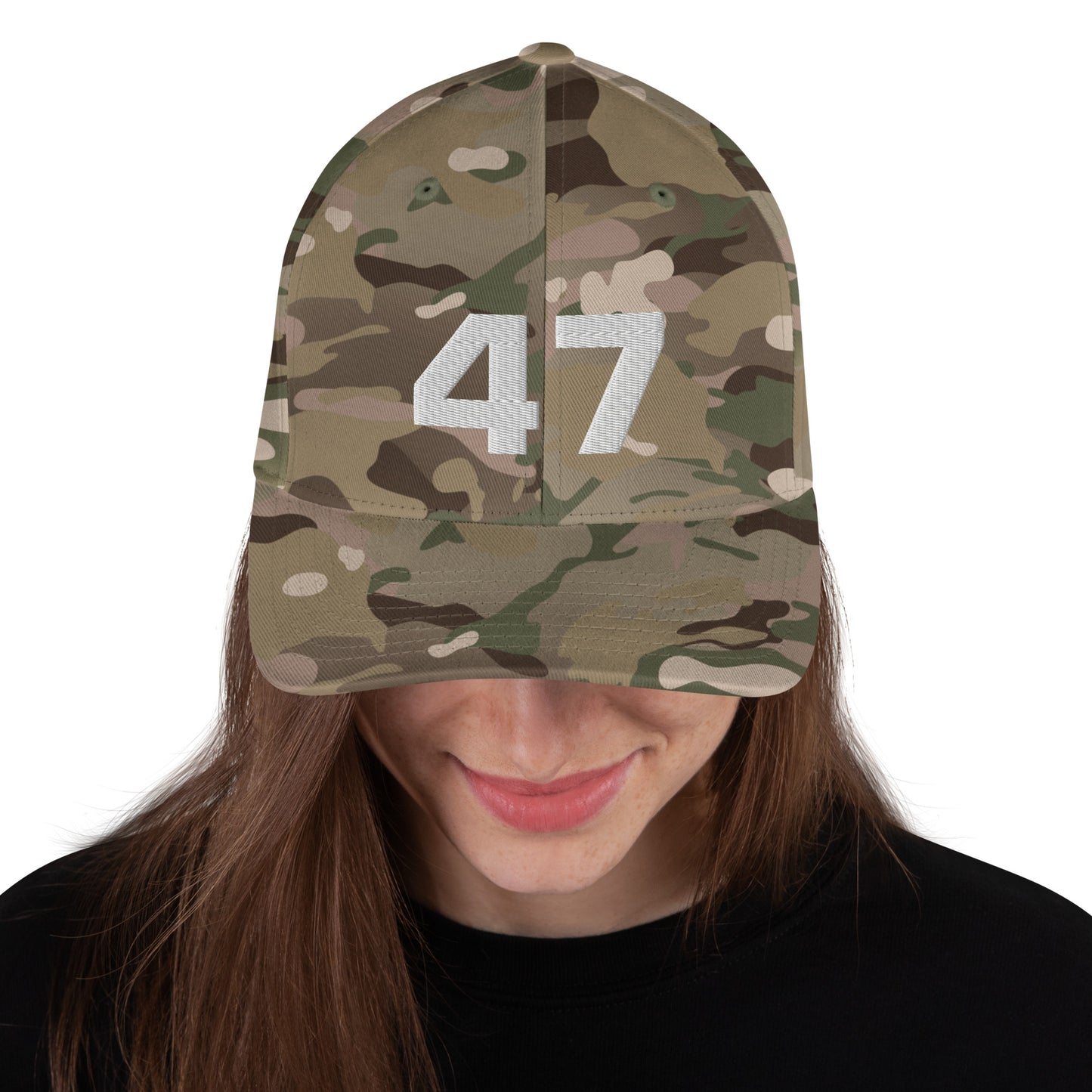 TRUMP 47 Fitted baseball Hat
