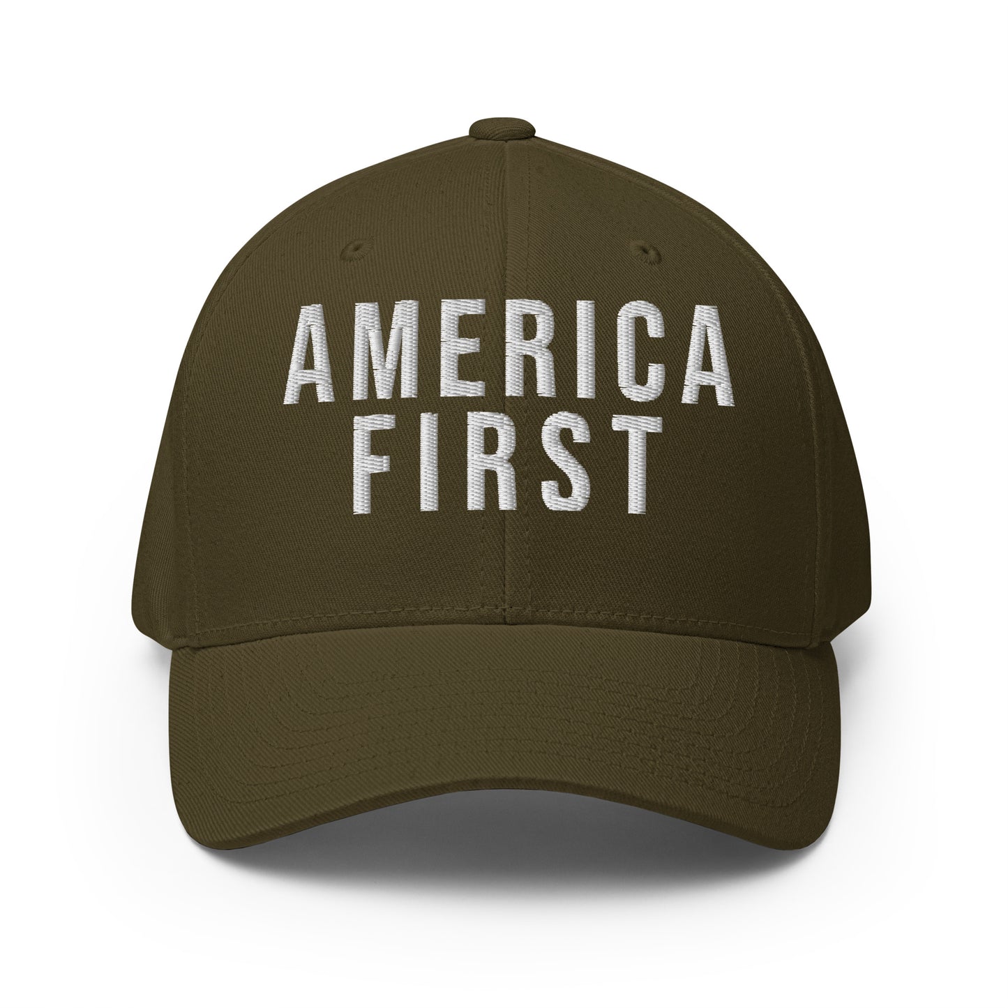 America First MAGA Structured Twill Cap