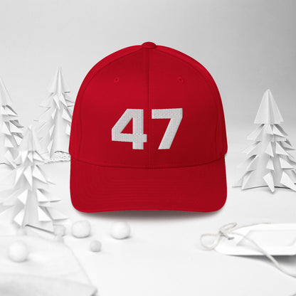 TRUMP 47 Fitted baseball Hat