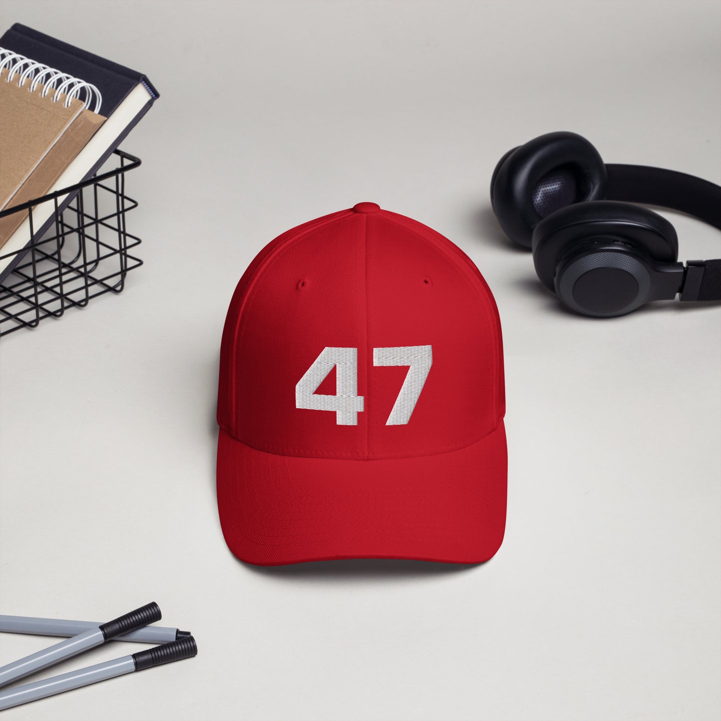 TRUMP 47 Fitted baseball Hat