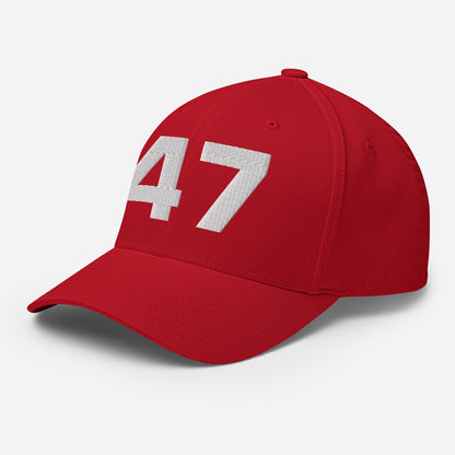 TRUMP 47 Fitted baseball Hat