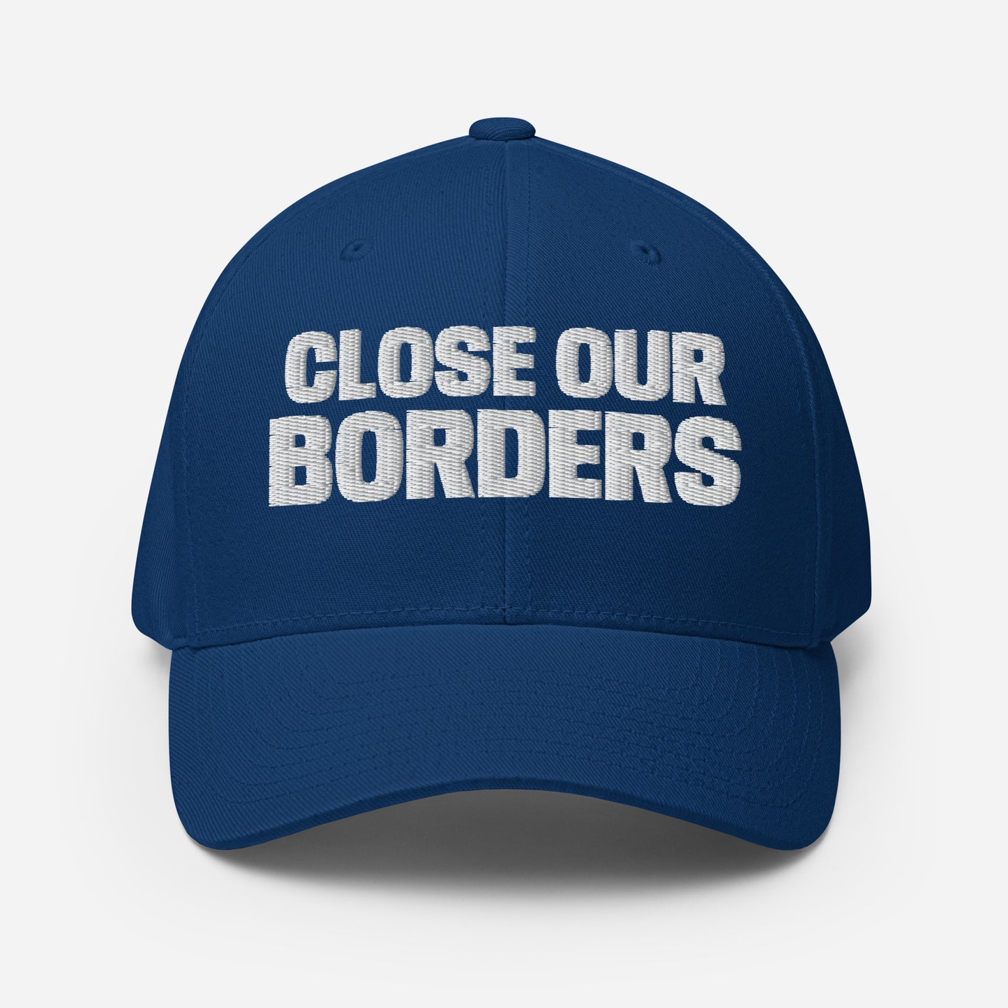 Close our Borders MAGA Embroidered Structured Twill Cap