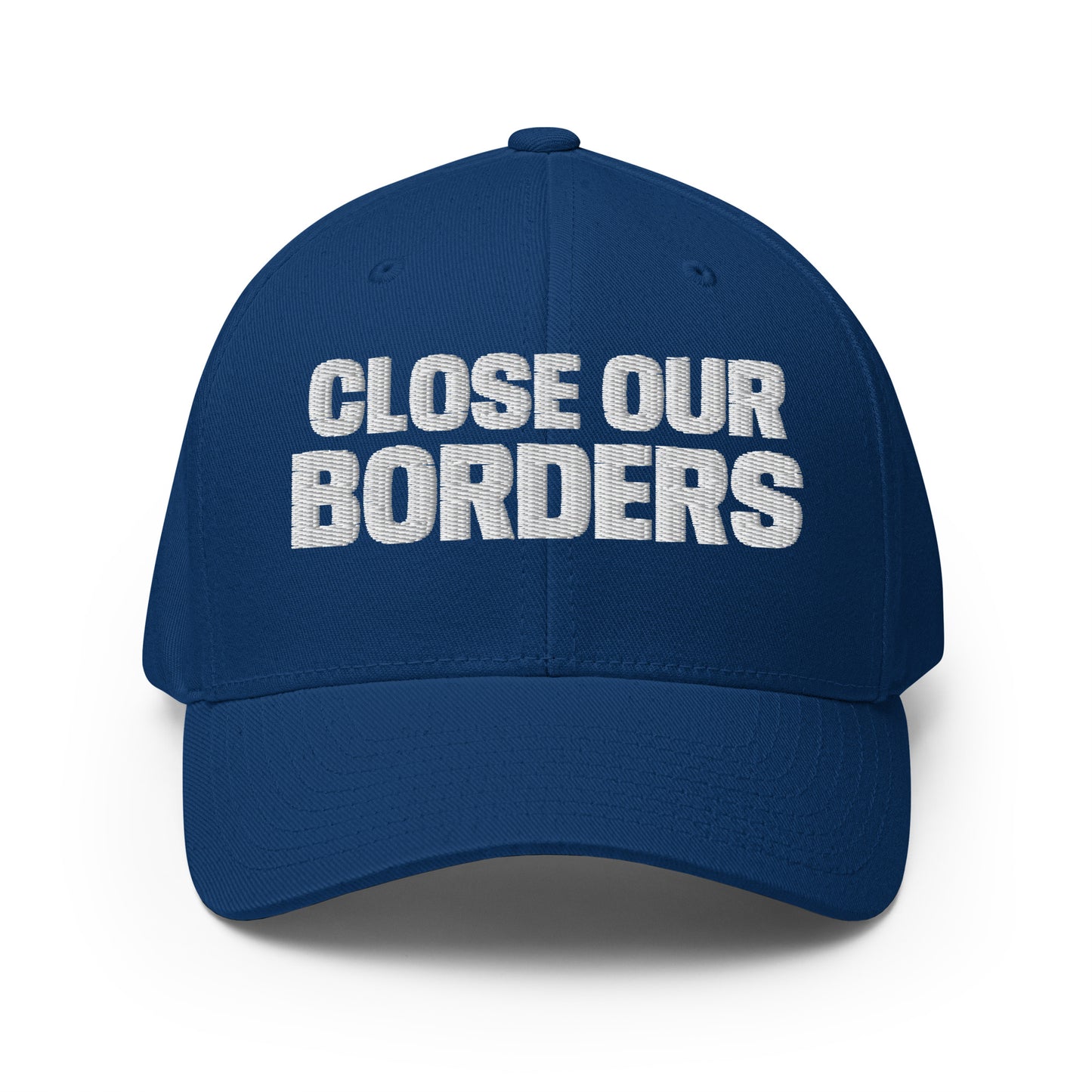 Close our Borders Embroidered High Quality Structured Twill Baseball Cap