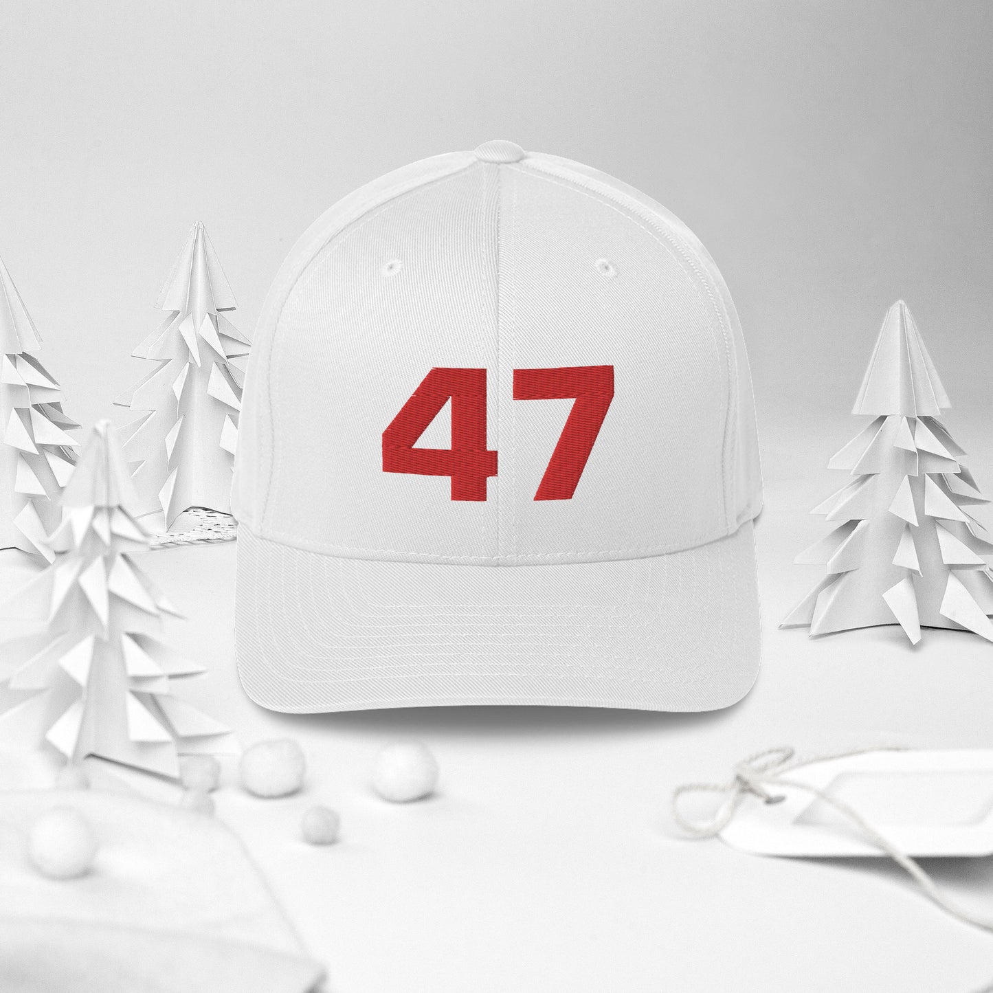 TRUMP 47 fitted baseball hat
