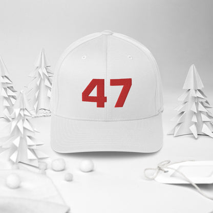 TRUMP 47 fitted baseball hat