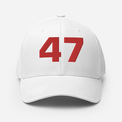 TRUMP 47 fitted baseball hat
