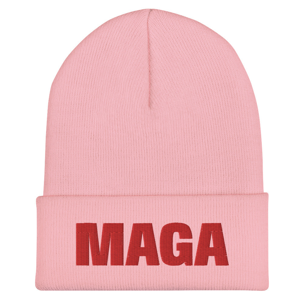 MAGA Trump Unisex Seasonal soft Cuffed Beanie