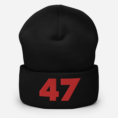 Trump 47 Knitted Beanie