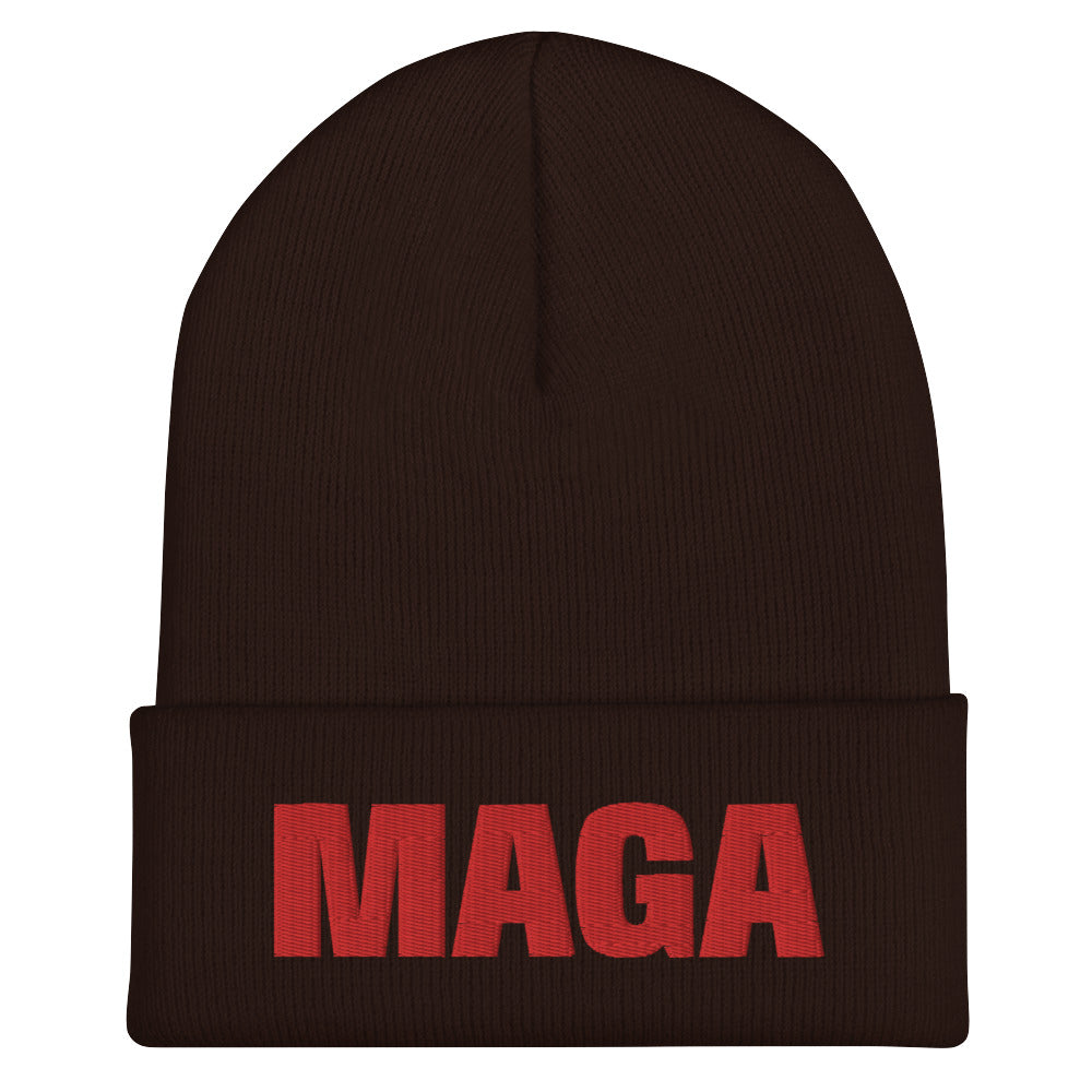 MAGA Trump Unisex Seasonal soft Cuffed Beanie
