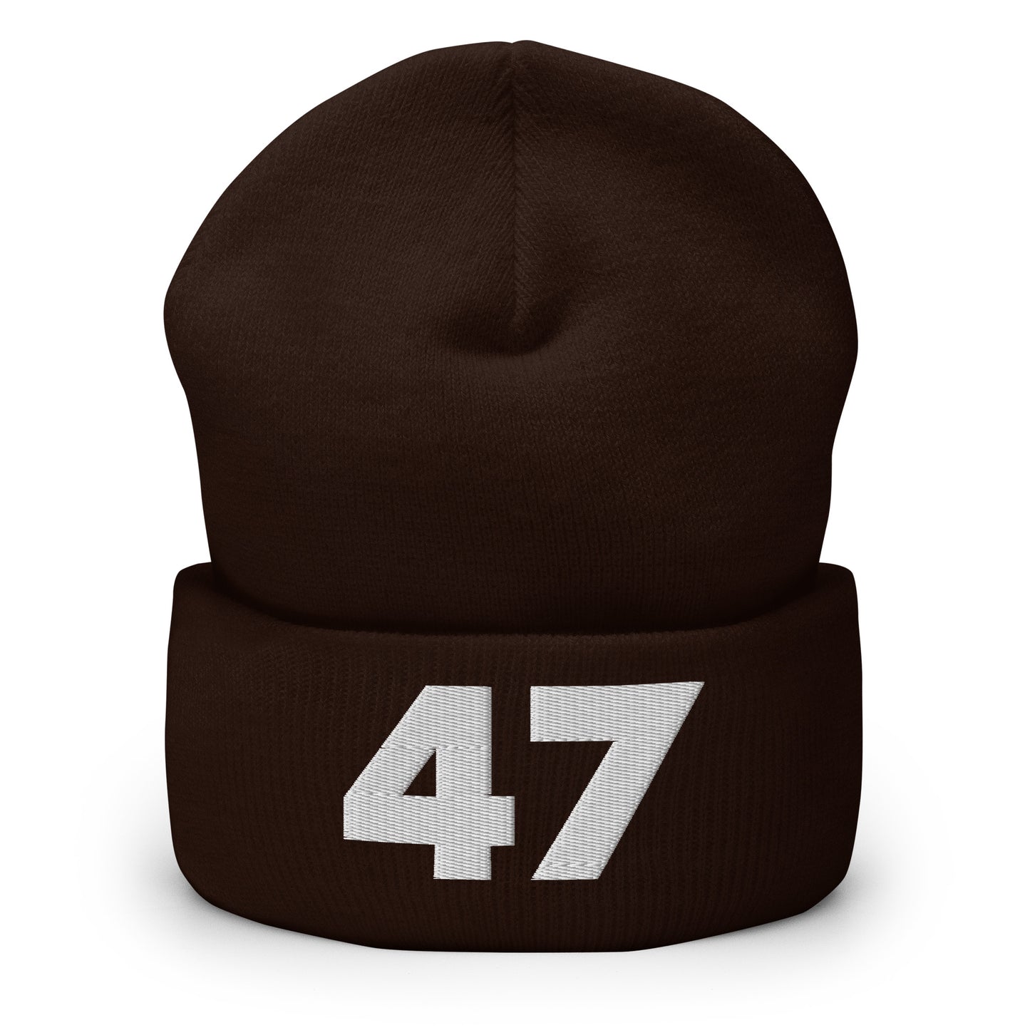 Trump 47 MAGA Rally Embroidered Cuffed Beanie