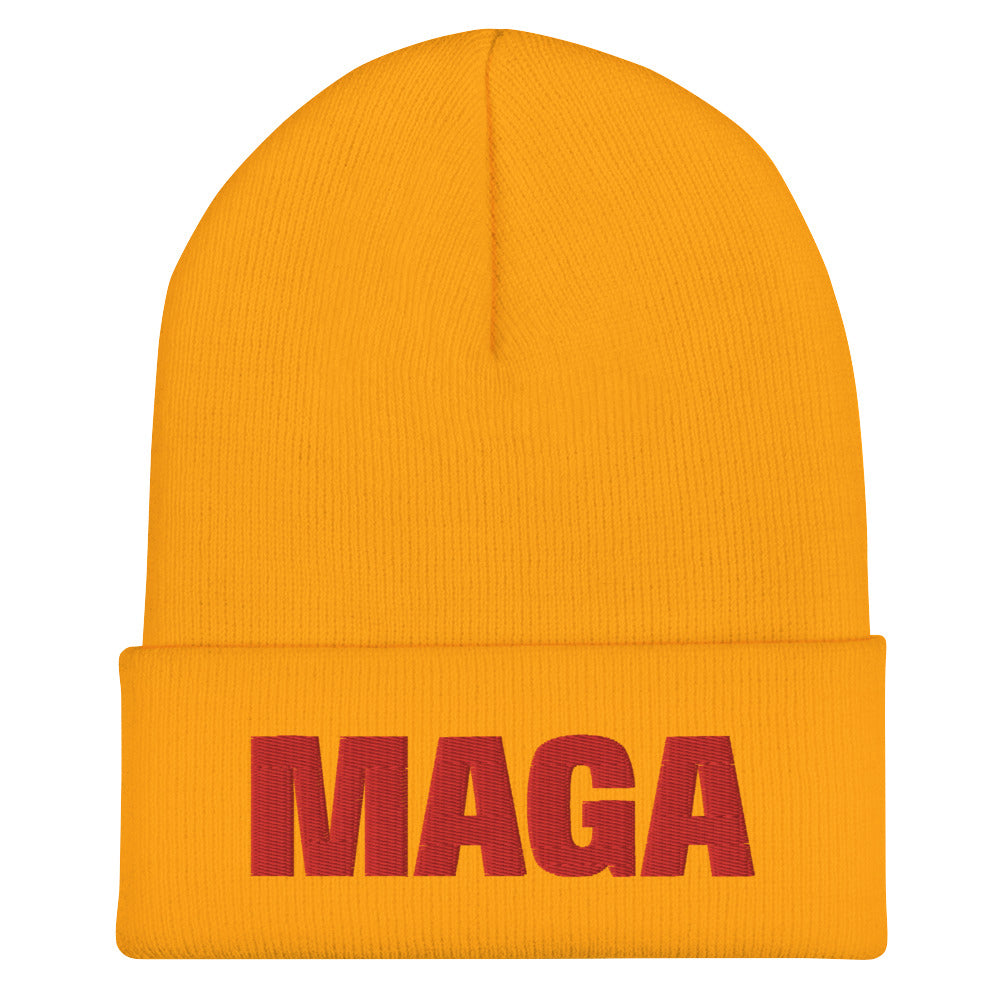 MAGA Trump Unisex Seasonal soft Cuffed Beanie