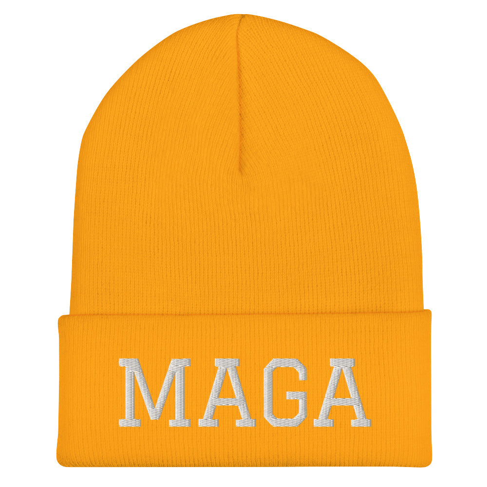 Trump MAGA Original Seasonal Soft Cuffed Beanie