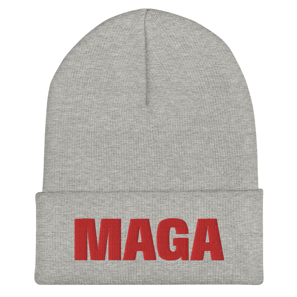 MAGA Trump Unisex Seasonal soft Cuffed Beanie