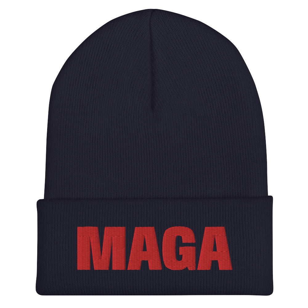 MAGA Trump Unisex Seasonal soft Cuffed Beanie
