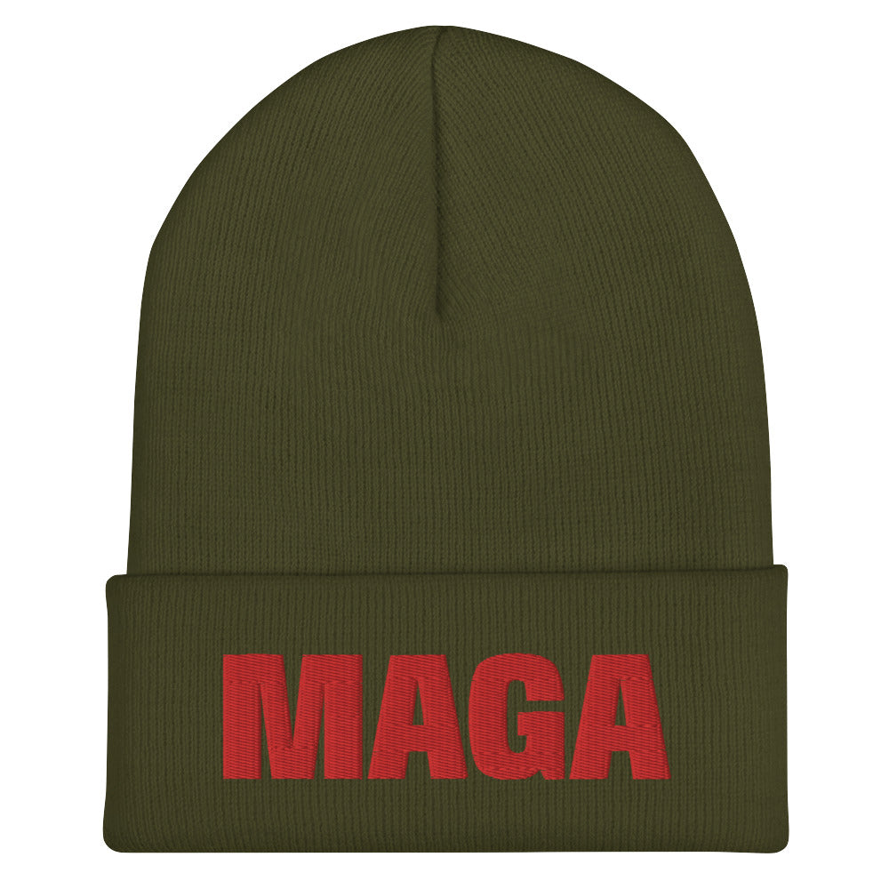 MAGA Trump Unisex Seasonal soft Cuffed Beanie