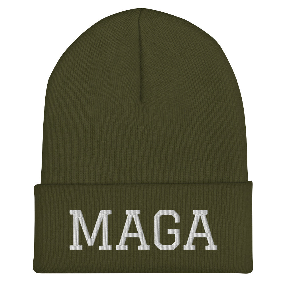 Trump MAGA Original Seasonal Soft Cuffed Beanie