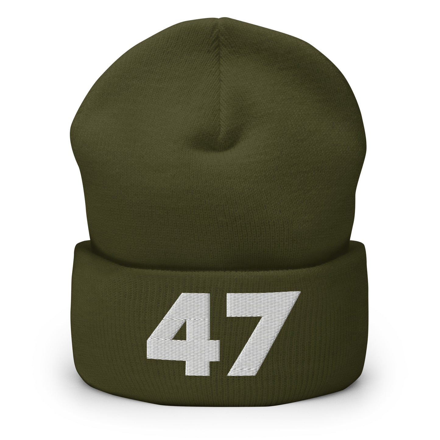 Trump 47 MAGA Rally Embroidered Cuffed Beanie