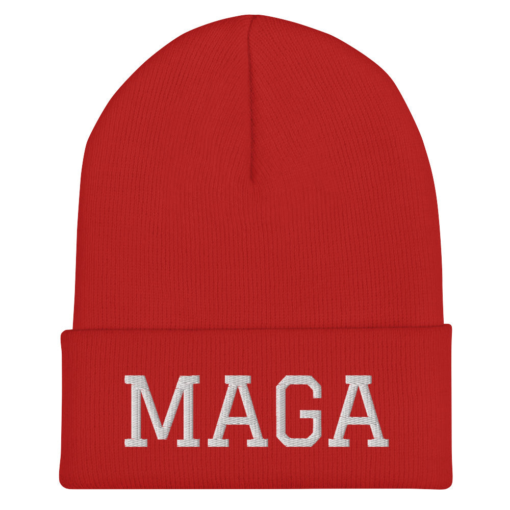 Trump MAGA Original Seasonal Soft Cuffed Beanie
