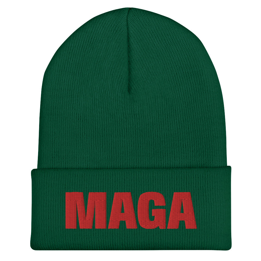 MAGA Trump Unisex Seasonal soft Cuffed Beanie