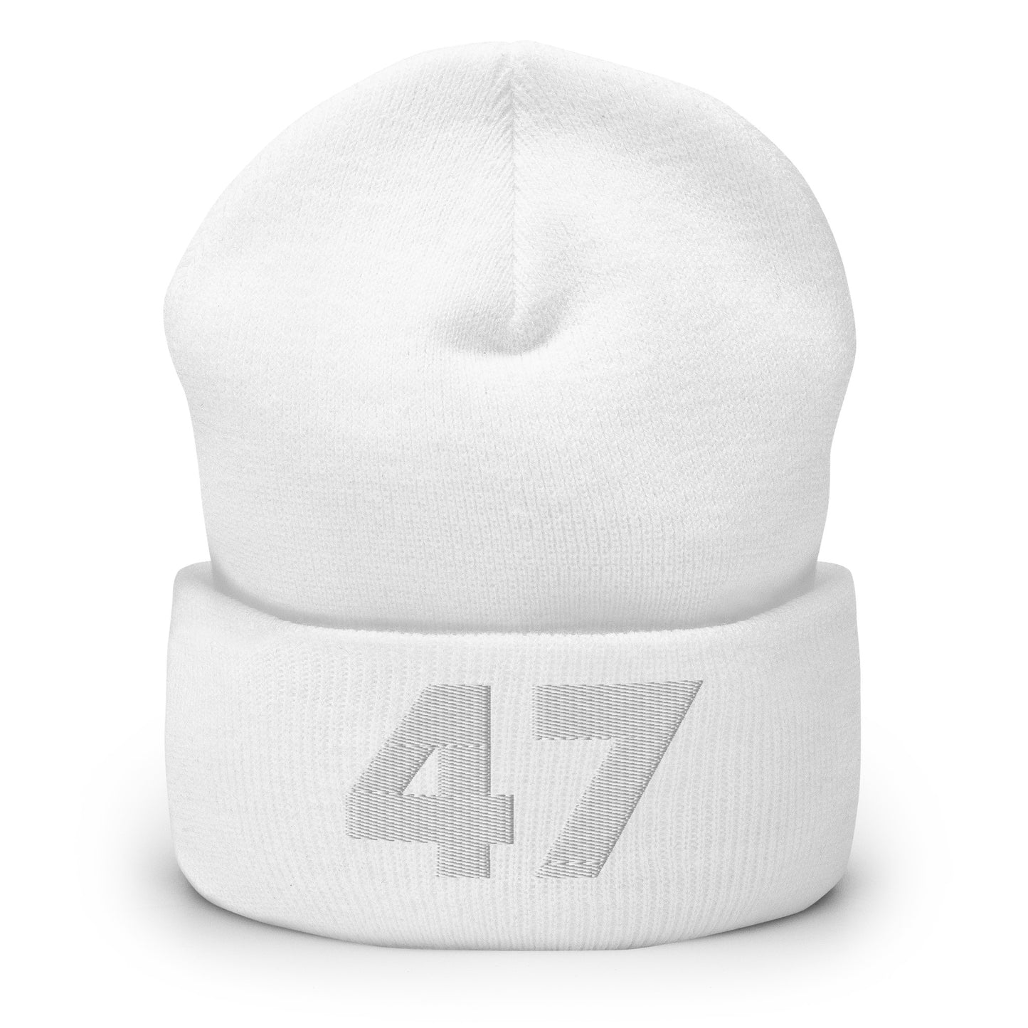 Trump 47 MAGA Rally Embroidered Cuffed Beanie