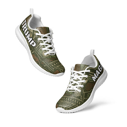Trump Army Gun Camo MAGA Men’s athletic Sneaker shoes