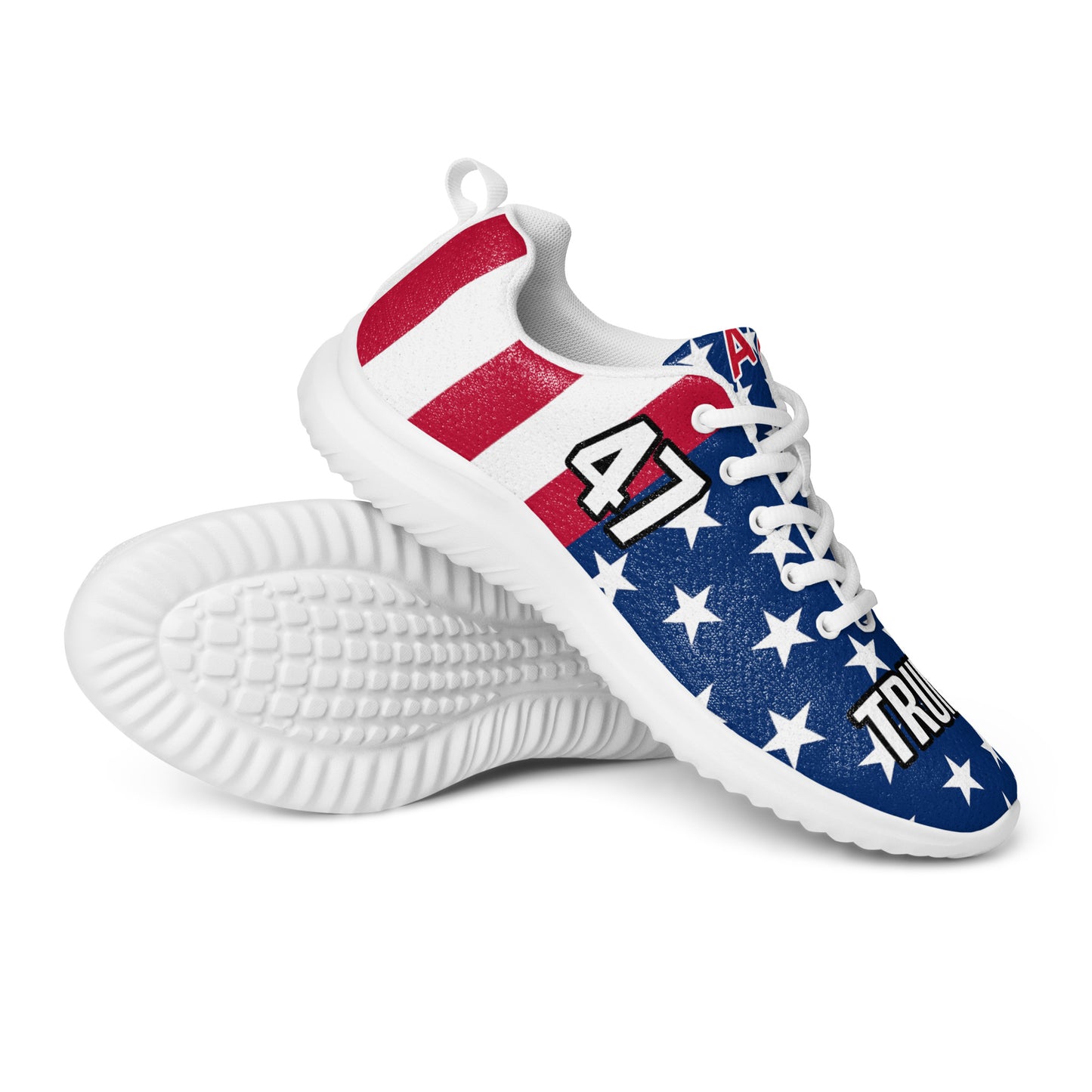 MAGA American Flag 47 Trump Men’s athletic sneaker shoes MAGAGA Store Exclusive