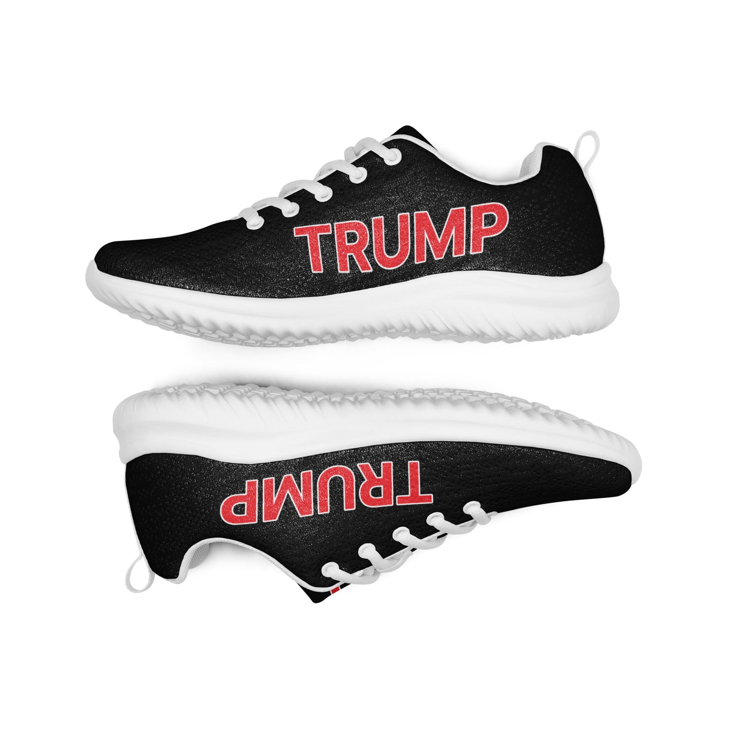 The Trump classics Black and red MAGA Men’s athletic sneaker shoes