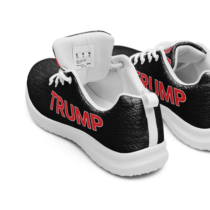 The Trump classics Black and red MAGA Women’s athletic sneaker shoes