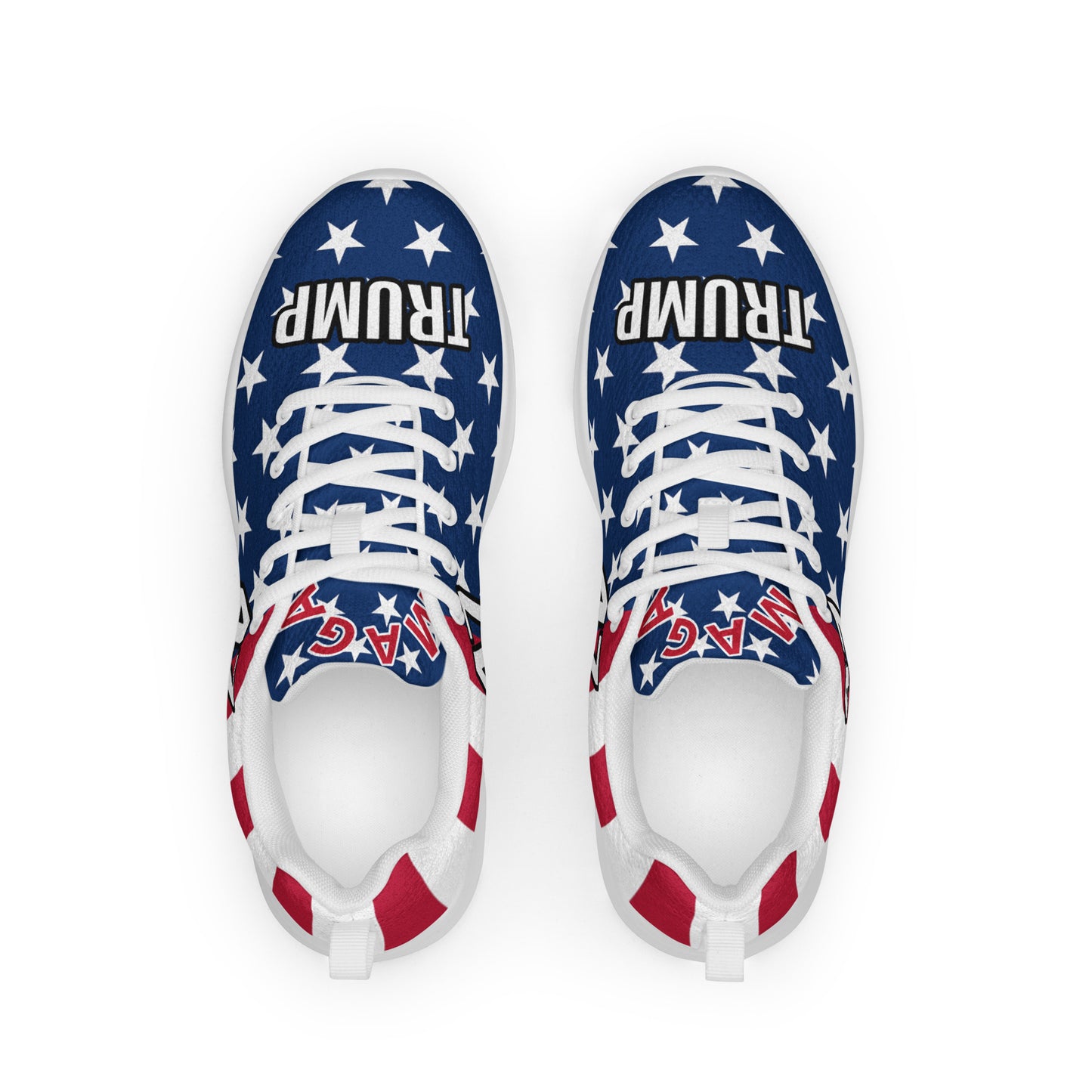 MAGA 47 Trump American Flag Women’s athletic sneaker shoes MAGAGA Store Exclusive