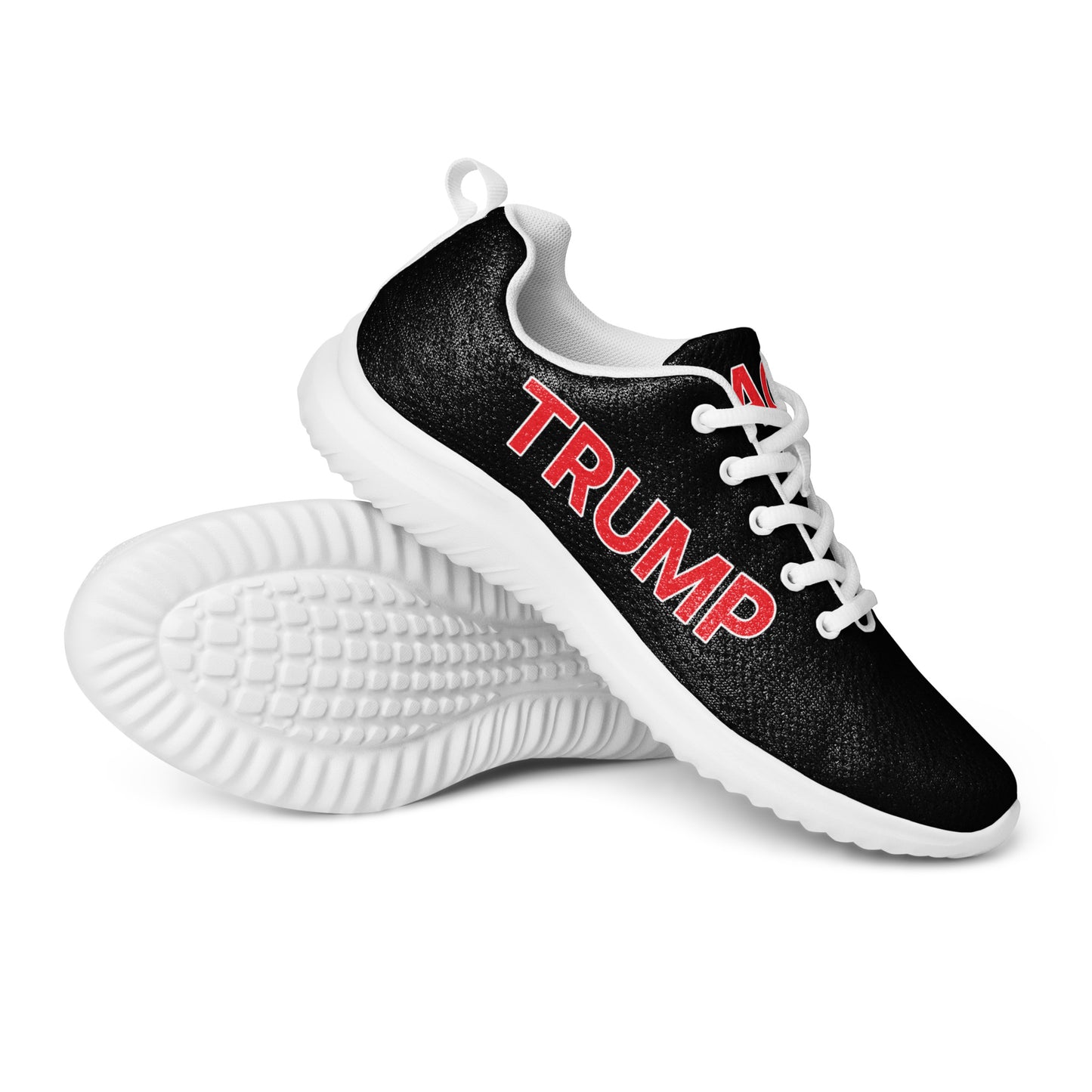 The Trump classics Black and red MAGA Women’s athletic sneaker shoes