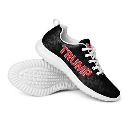 The Trump classics Black and red MAGA Women’s athletic sneaker shoes