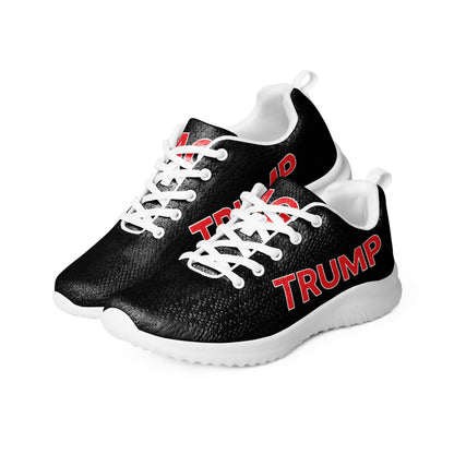 The Trump classics Black and red MAGA Women’s athletic sneaker shoes
